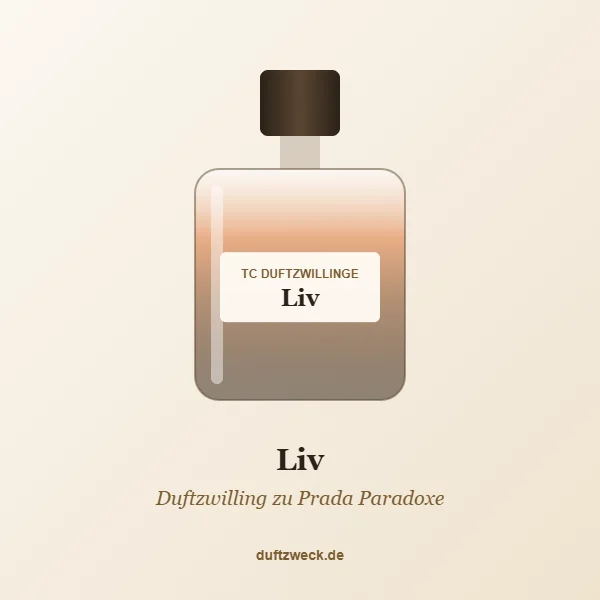 Liv – Eau de Parfum (Nr. 99) von TC Duftzwillinge
